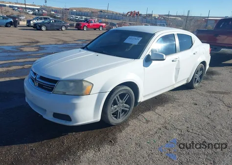 2012 Dodge Avenger Sxt from USA, damaged, VIN 1C3CDZCB9CN147724